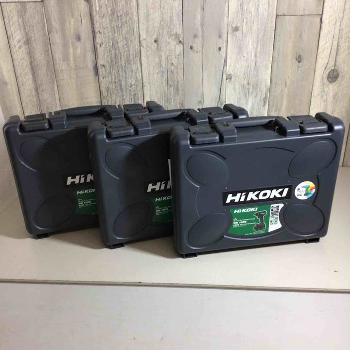 【未使用品】ハイコーキ(HiKOKI) コードレスインパクトドライバー WH18DD(2XCZ) 3台セット ダークグリーン【戸田店】