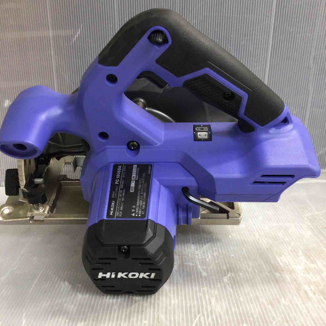 ◇ハイコーキ(HIKOKI ※旧:日立工機) 18V 165mm  FC1806DA(NN)【草加店】