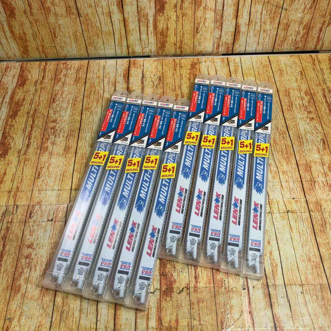 LENOX バイメタルセーバーソーブレード300mm×10/14山 5+1 6枚入【川崎店】