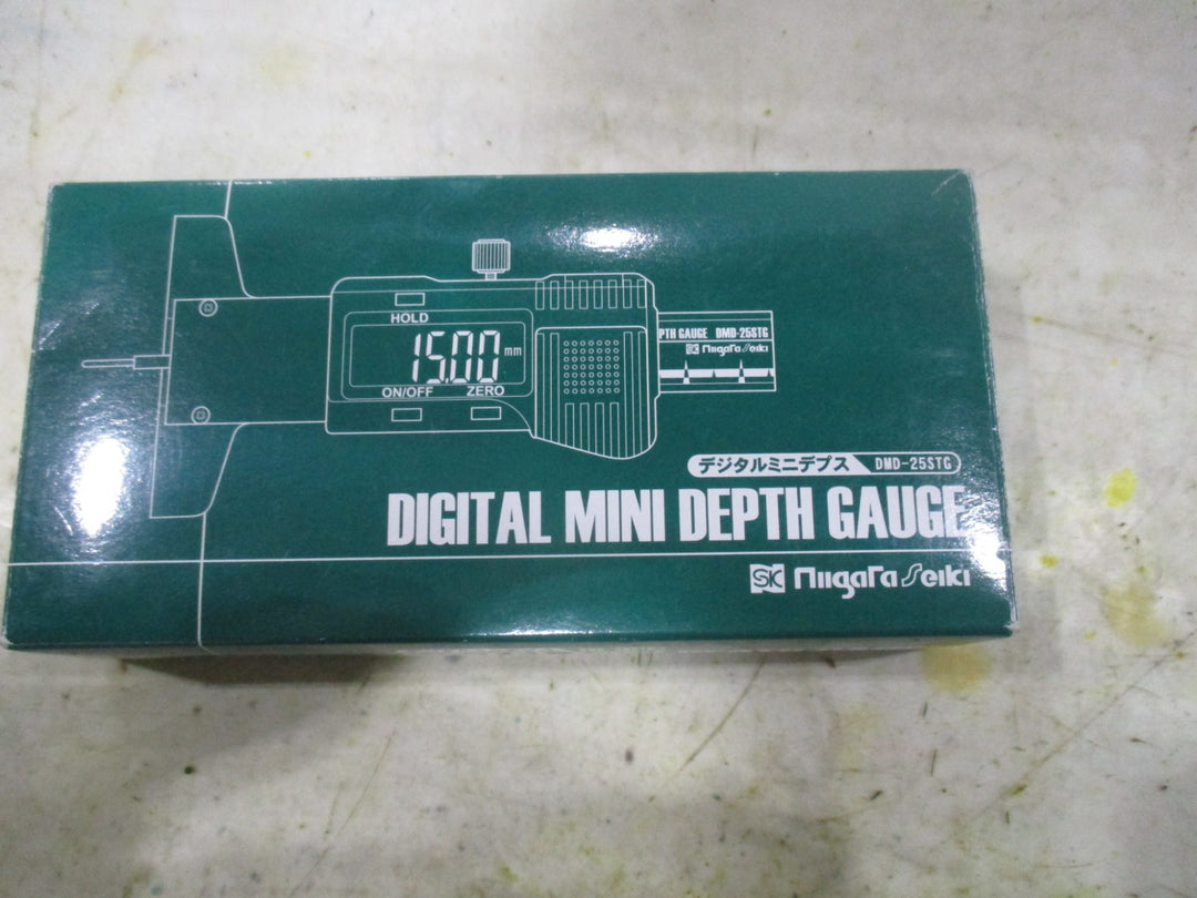 ▼新潟精機 デジタルミニデプスゲージ DMD-25STG【川口店】