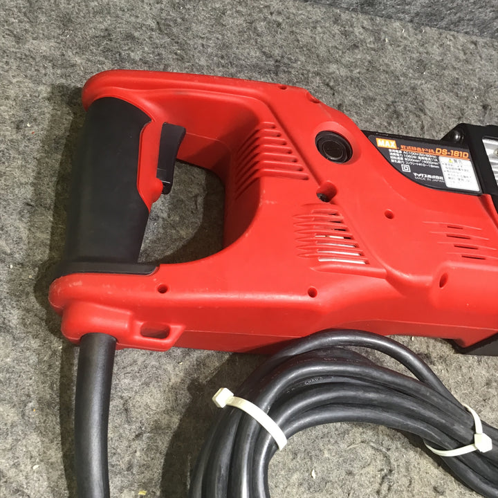 【中古品※未開封ドリルビットおまけ付!※】マックス(MAX) 乾式静音ドリル DS-181D【桶川店】
