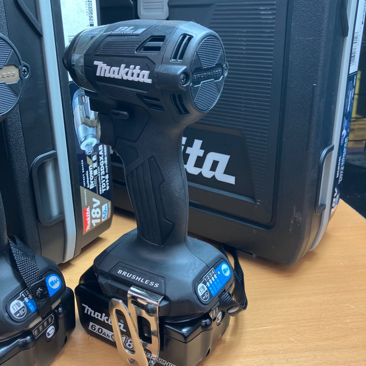 マキタ makita 充電式インパクトドライバ TD173DGXAB 2台 TD173DRGXB 1台 計3台セット 【越谷店】