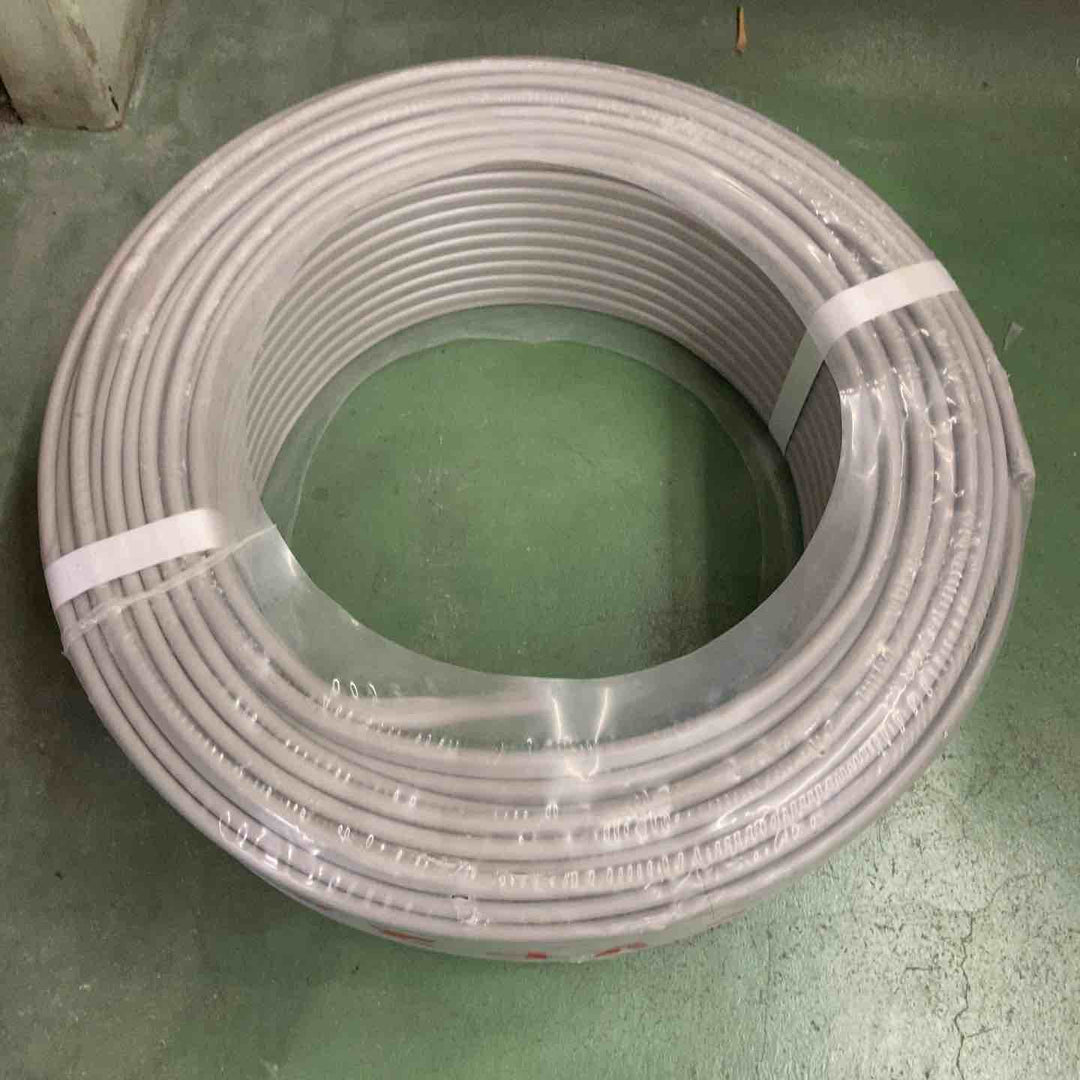 SFCC VVF LFV 2×2.0mm 100m 灰(黒・白)1巻 製造:令和6年8月【桶川店】