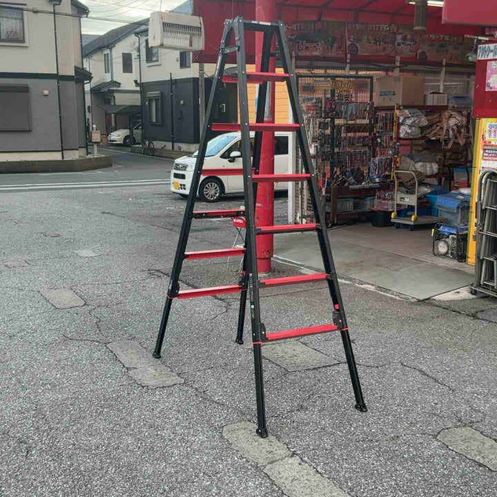 【店頭受取り限定】アルインコ 伸縮脚付きはしご兼用脚立 GUD-210X 7尺【草加店】