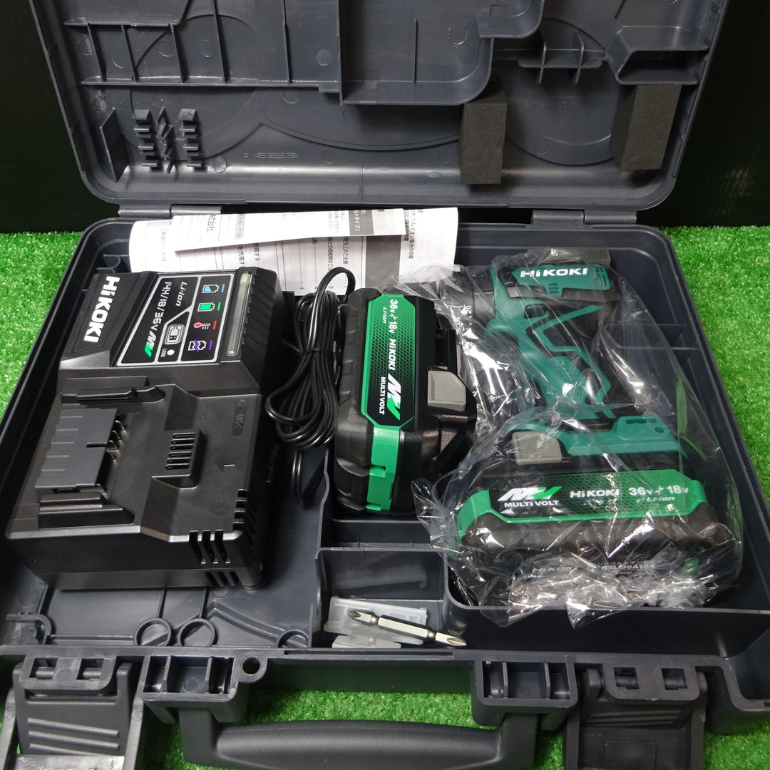 〇ハイコーキ(HiKOKI) コードレス振動ドライバドリル DV18DD(2XCZ)【岩槻店】
