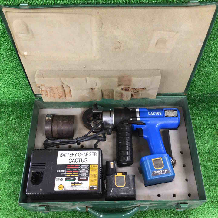 ◇カクタス(CACTUS)  コードレス油圧式圧着工具 EV-200DX クリンプボーイ【川崎店】