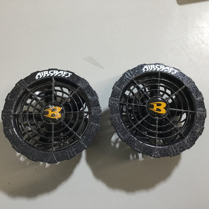 【中古品】BURTLE バートル エアークラフト ファンユニット アーバンブラック AC08-2 64 F 22Vリチウムイオンバッテリー マットブラック AC08 78 F セット品【戸田店】