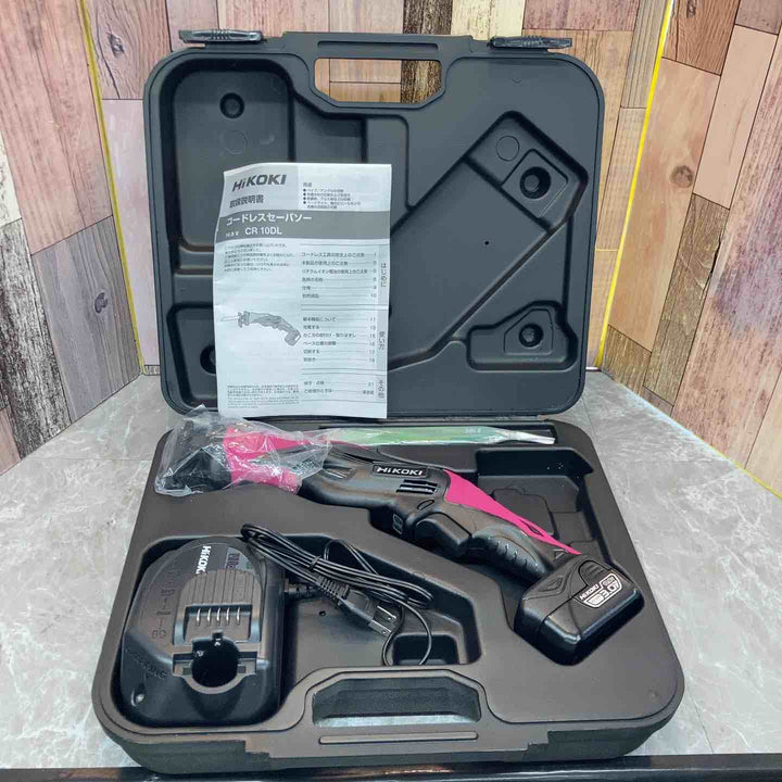 ◇ハイコーキ(HIKOKI ※旧:日立工機) コードレスセーバーソー CR10DL(LMSK)【八潮店】