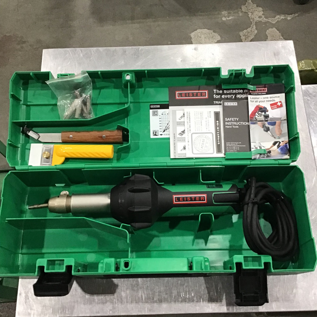 〇ライスター(LEISTER)  熱風溶接機 TRIAC ST (141.230)【川口店】