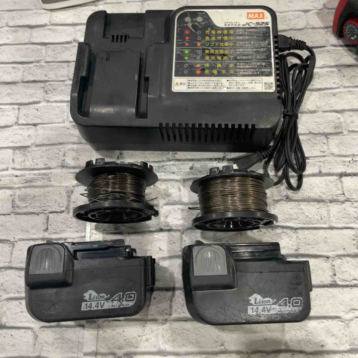 ★マックス(MAX) 鉄筋結束機 リバータイア RB-440T-B2CA/1440A【川口店】