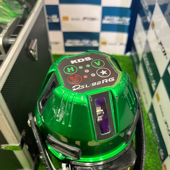 KDS 電子整準 グリーンレーザー墨出し器 DSL-92RG 現状品 動作詳細 記載有 【草加店】