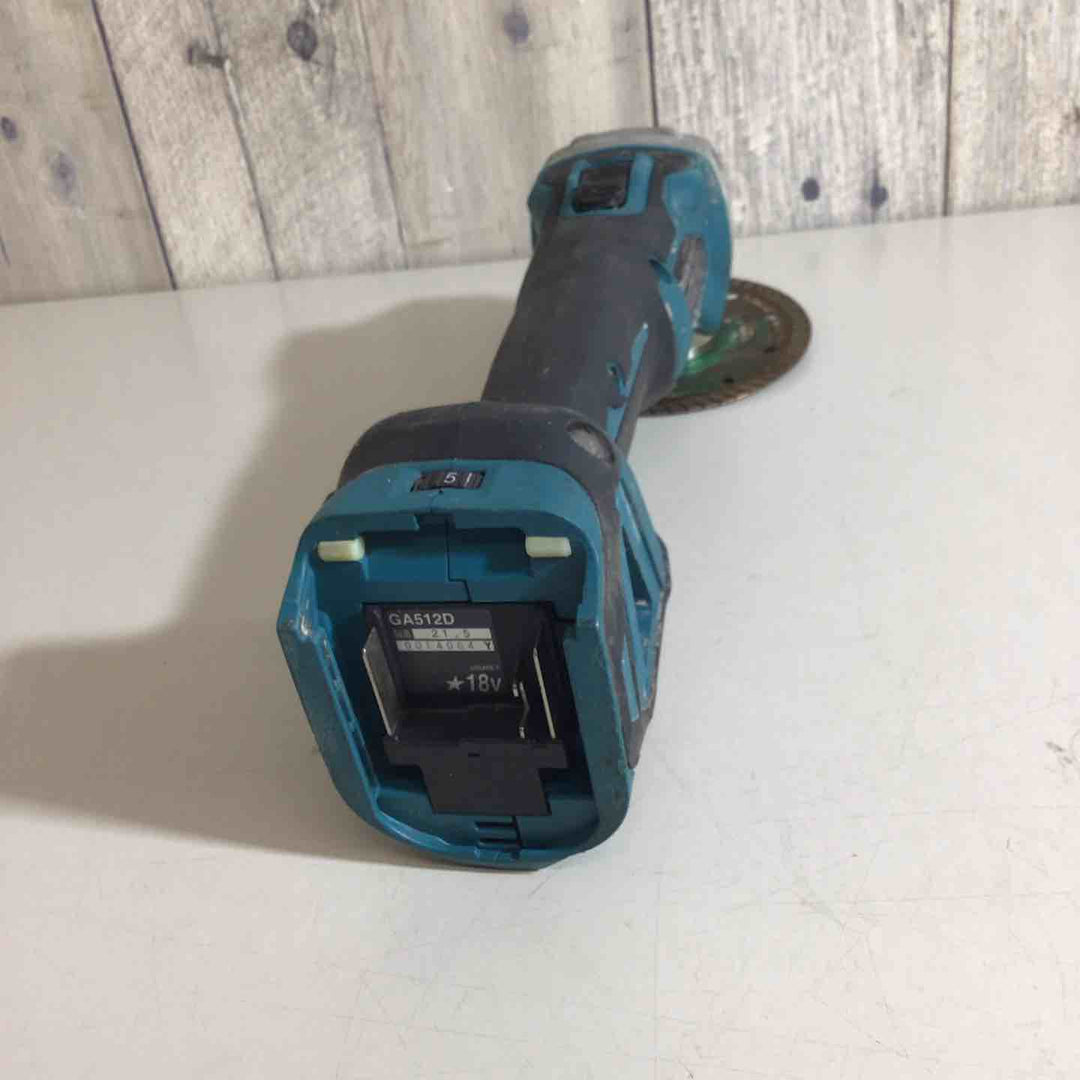 ☆マキタ(makita) 125mmコードレスディスクグラインダ GA512DZ【戸田店】
