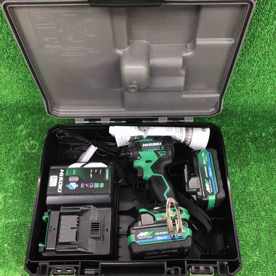 ★ハイコーキ(HIKOKI ※旧:日立工機) コードレスインパクトドライバ アグレッシブグリーン WH36DD(2XHLSZ)【川崎店】