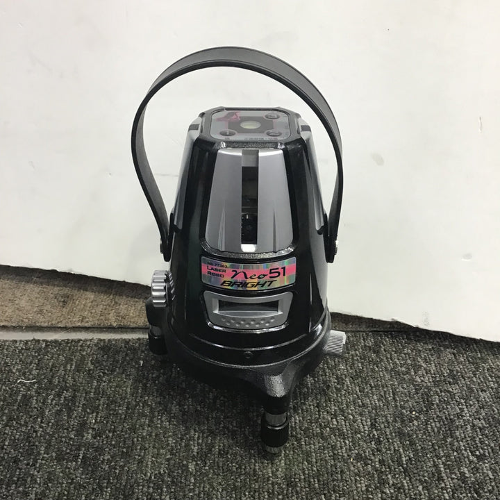 〇シンワ測定 レーザー墨出し器 Neo51 BRIGHT No.77362 縦 横 大矩 通り芯×2 地墨 レーザーロボ ネオ ブライト【町田店】