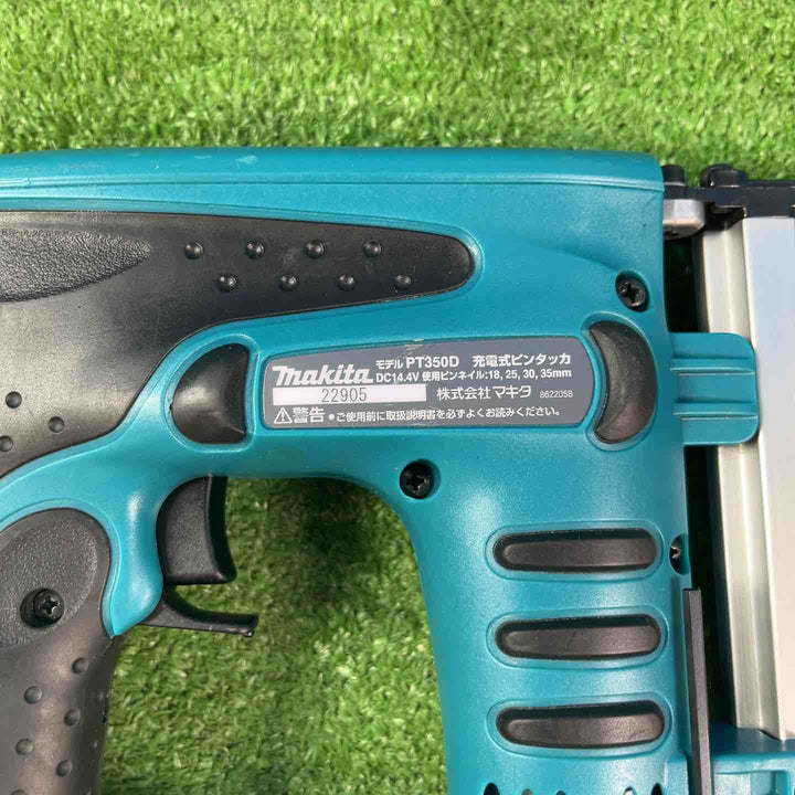 ◇マキタ(makita) コードレスピンネイラ PT350DZ 14.4V3.0Ahバッテリー専用モデル 本体のみ【岩槻店】