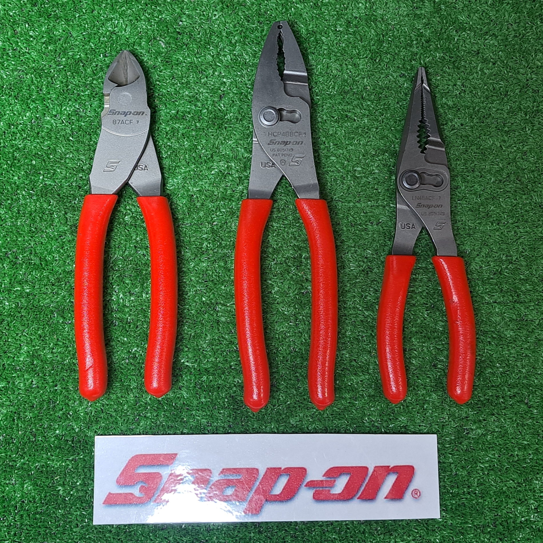 スナップオン(Snap-on) 3点 ニッパー(87ACF)、ユニバーサルホース