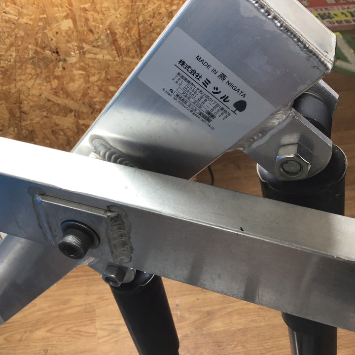 【中古品/店頭受取り限定】ミツル製 高所作業・高所剪定用アルミゴンドラ(アブソーバー式・先丸型)【岩槻店】