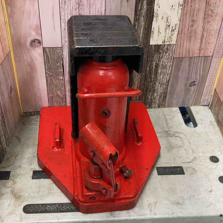 メーカー不明 爪ジャッキ D-5E 爪部許容荷重:5t【八潮店】