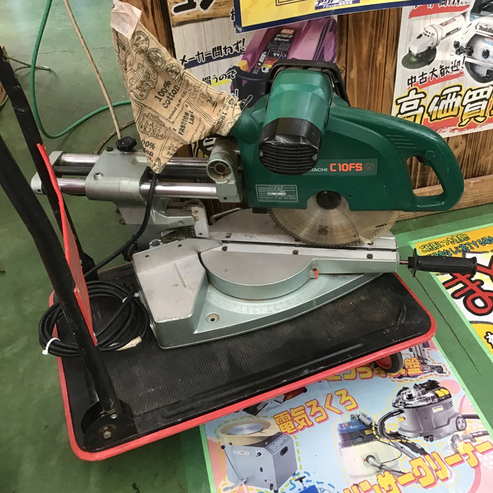 【店頭受取り限定】◇ハイコーキ(HIKOKI ※旧:日立工機) 255mm卓上スライド丸ノコ C10FS【桶川店】