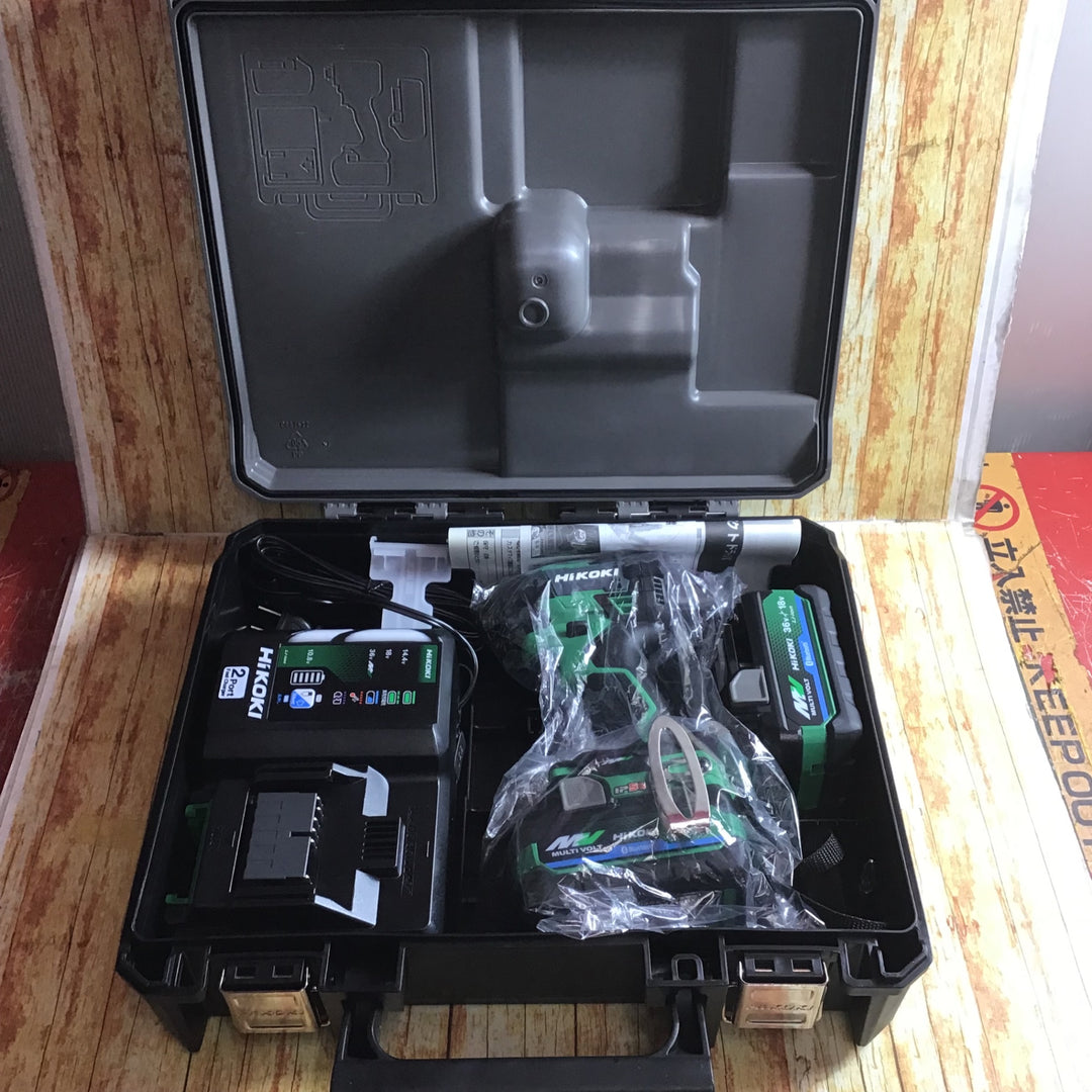 ★ハイコーキ(HIKOKI ※旧:日立工機) コードレスインパクトドライバ アグレッシブグリーン WH36DD(2XHLSZ)【川崎店】
