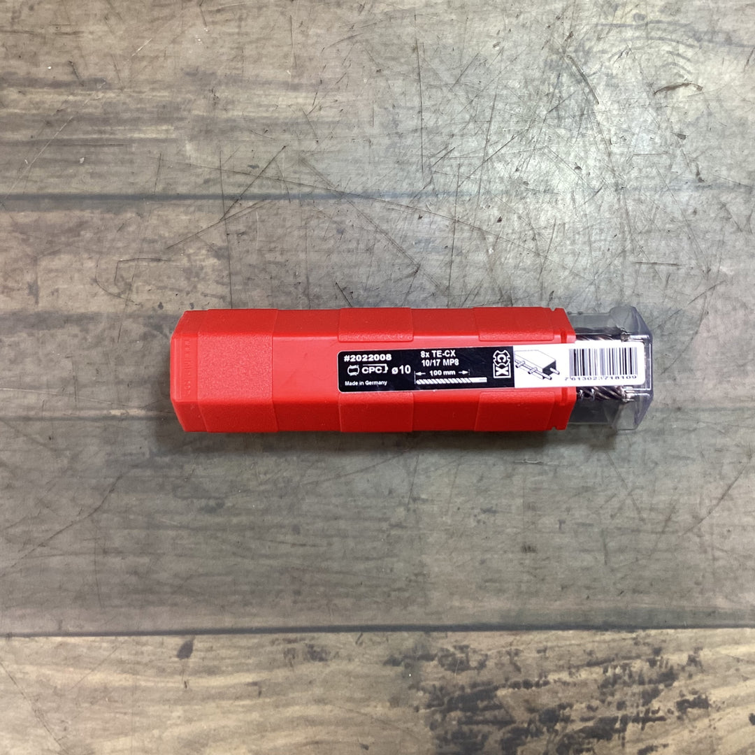 〇ヒルティ HILTI ドリルビット 8本入り TE-CX 10/17 MP8 φ10【東大和店】