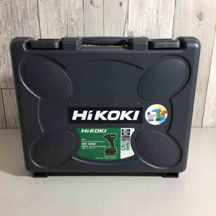 ◇ハイコーキ(HiKOKI) コードレスインパクトドライバー WH18DD(2XCZ)【戸田店】
