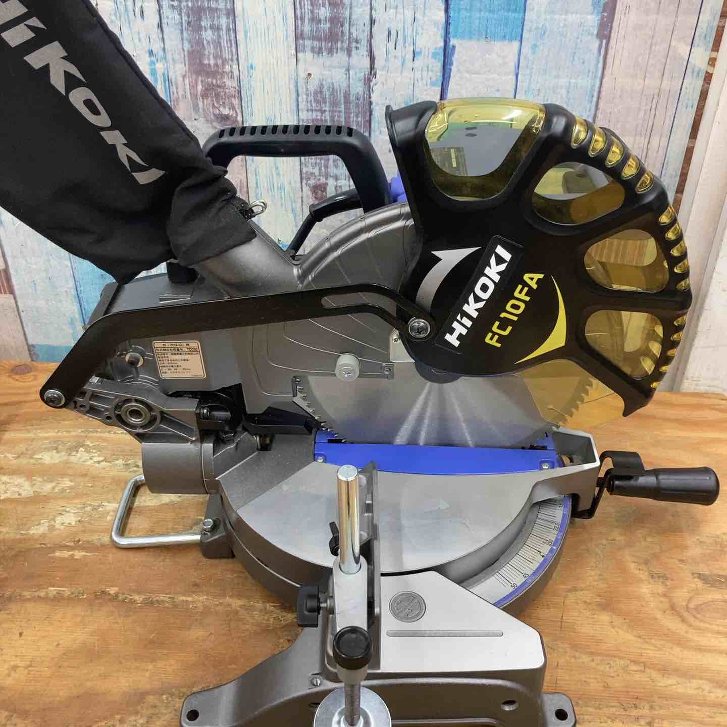 美品】◇ハイコーキ(HIKOKI ※旧:日立工機) 卓上丸のこ FC10FA