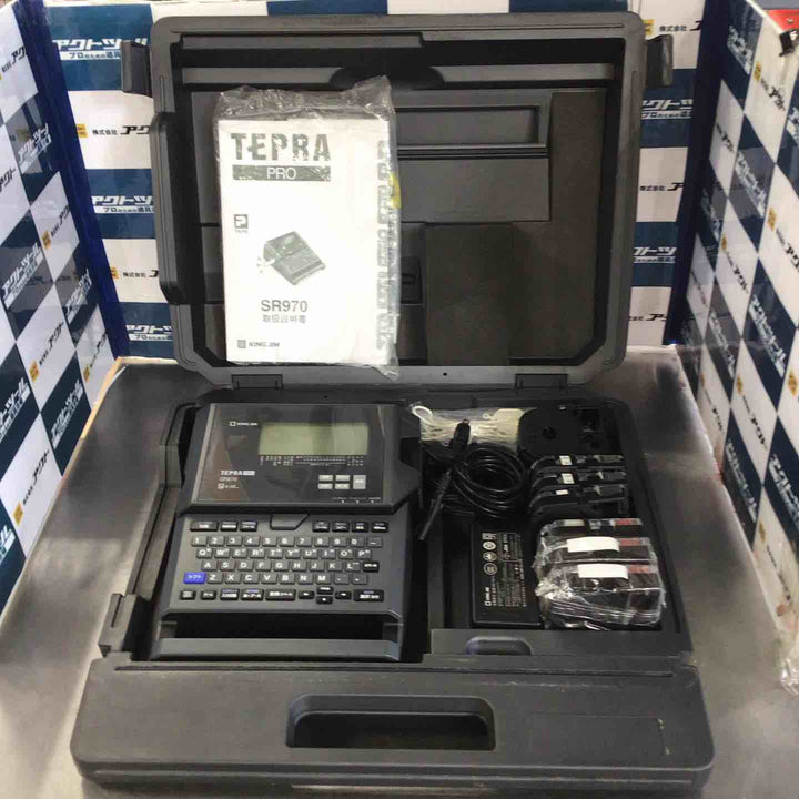 KING JIM テプラ PRO SR970 ラベルライタ【草加店】