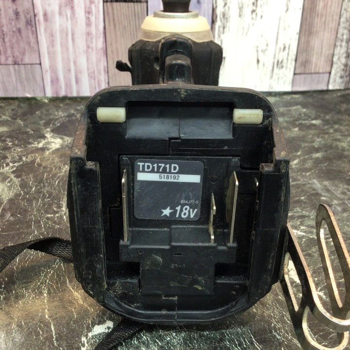★マキタ(makita) コードレスインパクトドライバー TD171DZB【八潮店】