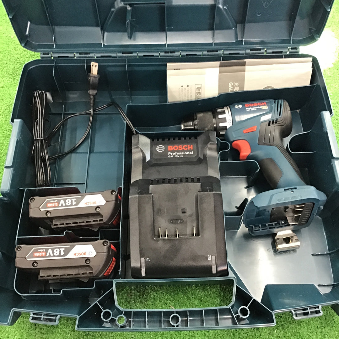 BOSCH GSR 18V-45 2.0Ahバッテリ2個付き 【桶川店】