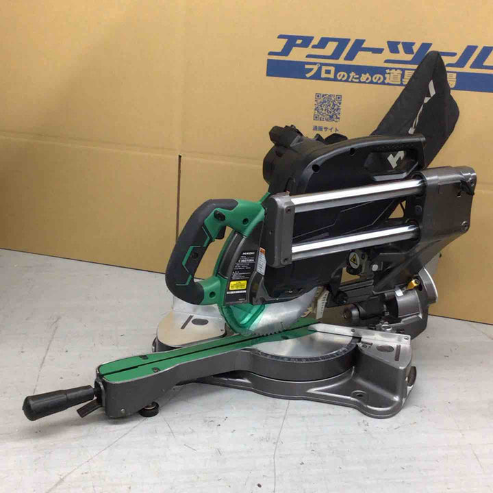 ★ハイコーキ(HIKOKI ※旧:日立工機) コードレス卓上スライド丸のこ C3607DRA(K)(NN) 本体のみ【戸田店】