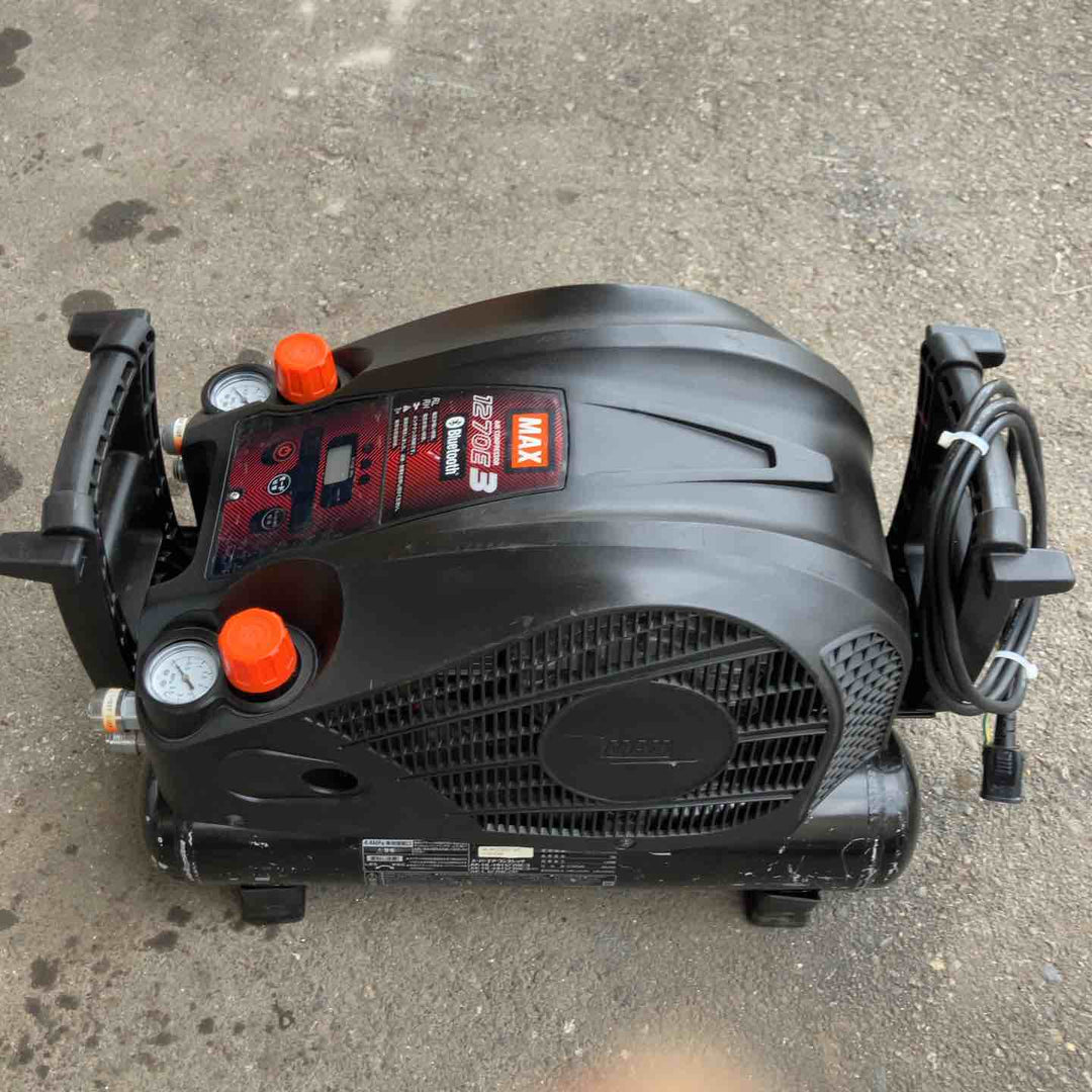 【中古品】 マックス/MAX エアコンプレッサー・AK-HH1270E3 ブラック 【桶川店】