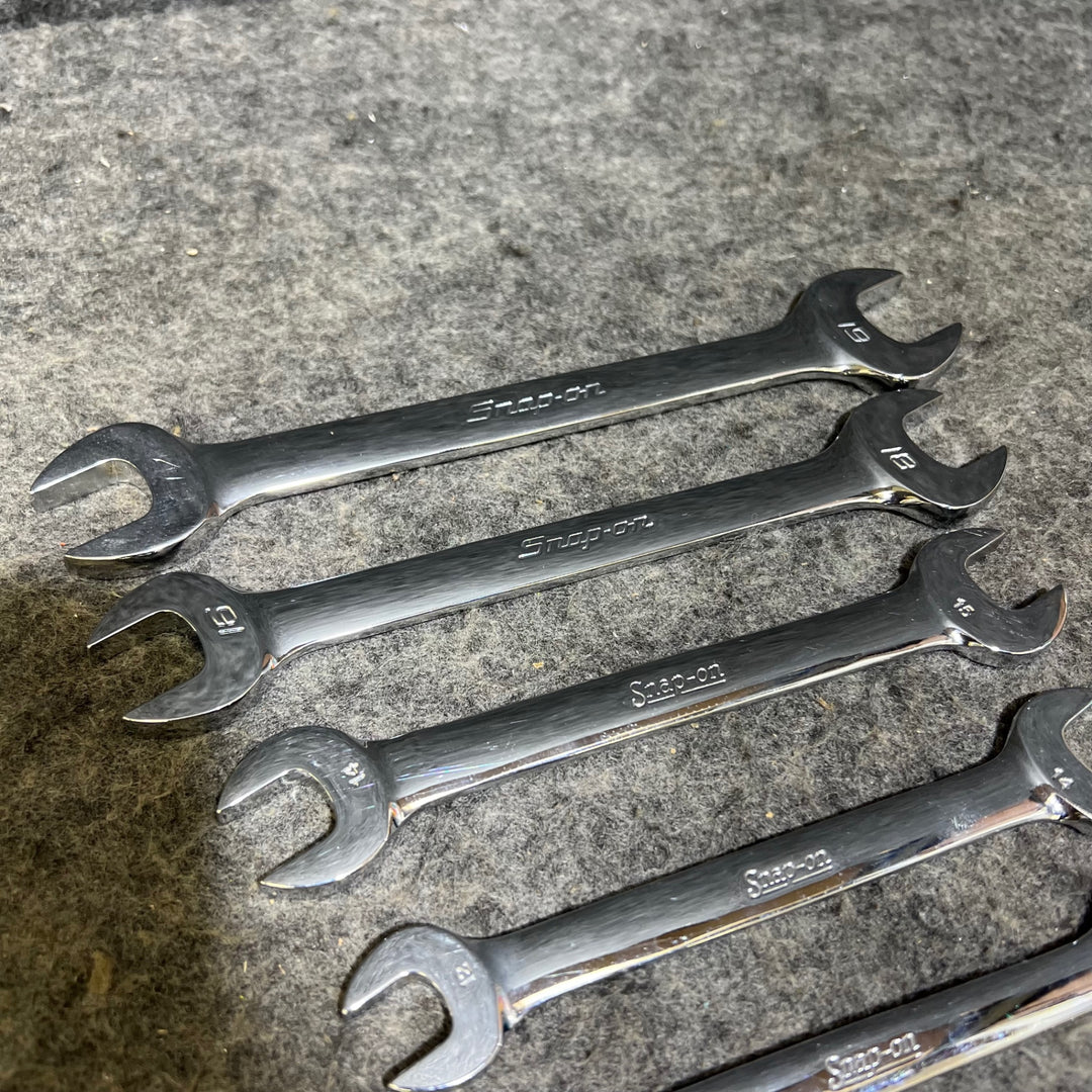スナップオン(Snap-on)  オープンエンドレンチ  6本セット VOM810/1113/1214/1415/1618/1719  ※旧ロゴ含む 【桶川店】