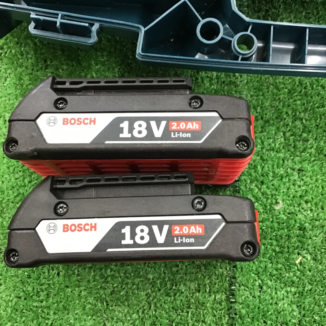 BOSCH GSR 18V-45 2.0Ahバッテリ2個付き 【桶川店】