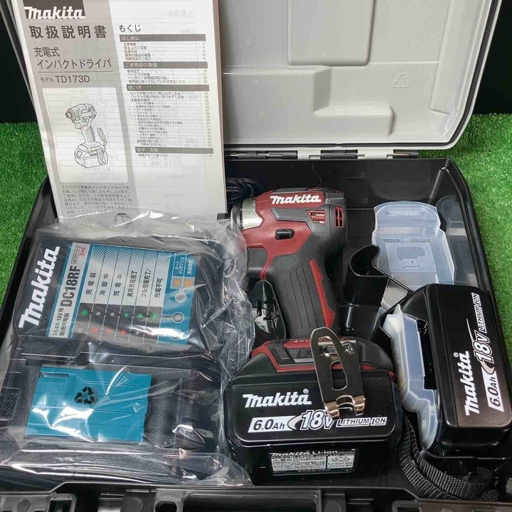 【未使用品(店頭展示品)】★マキタ(makita) コードレスインパクトドライバー TD173DGXAR【岩槻店】