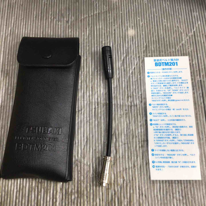 【中古美品】 椿本チエイン(TSUBAKI) 音波ベルト張力計 BDTM201 本体のみ【草加店】