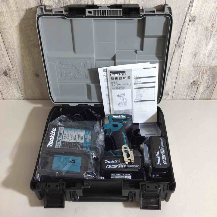 【未使用品】マキタ(makita) コードレスインパクトドライバー TD173DRGX 5台セット ブルー【戸田店】