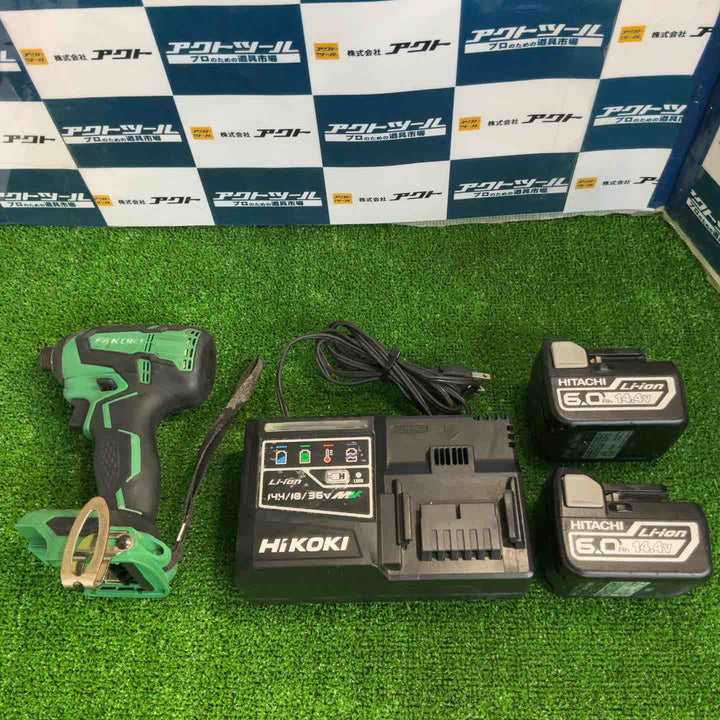 ★ハイコーキ(HIKOKI ※旧:日立工機) コードレスインパクトドライバー WH14DB(2SC)【草加店】