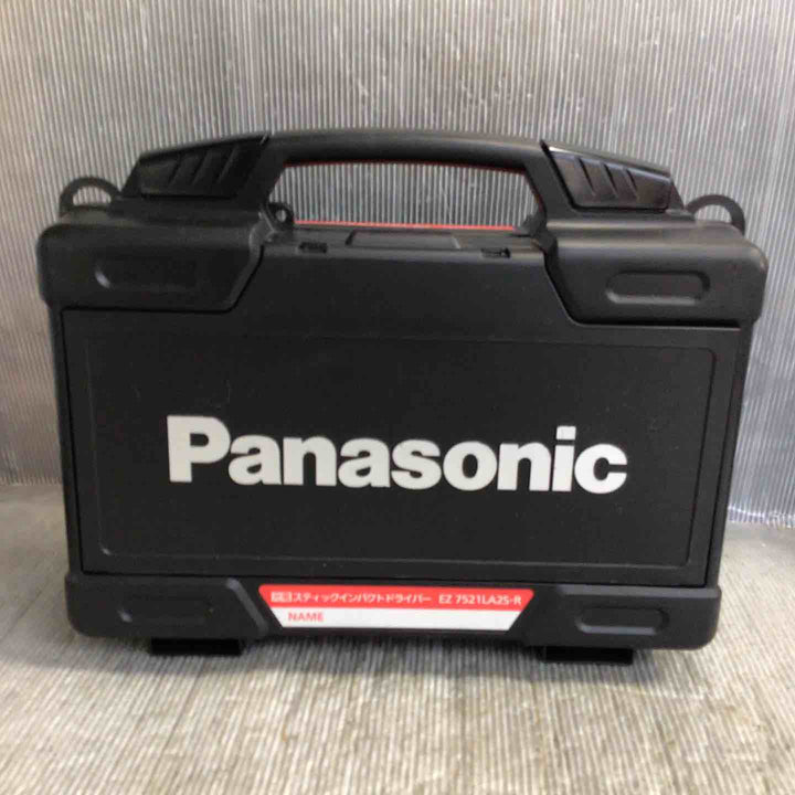 ☆パナソニック(Panasonic) コードレススティックインパクトドライバー EZ7521LA2S-R【草加店】