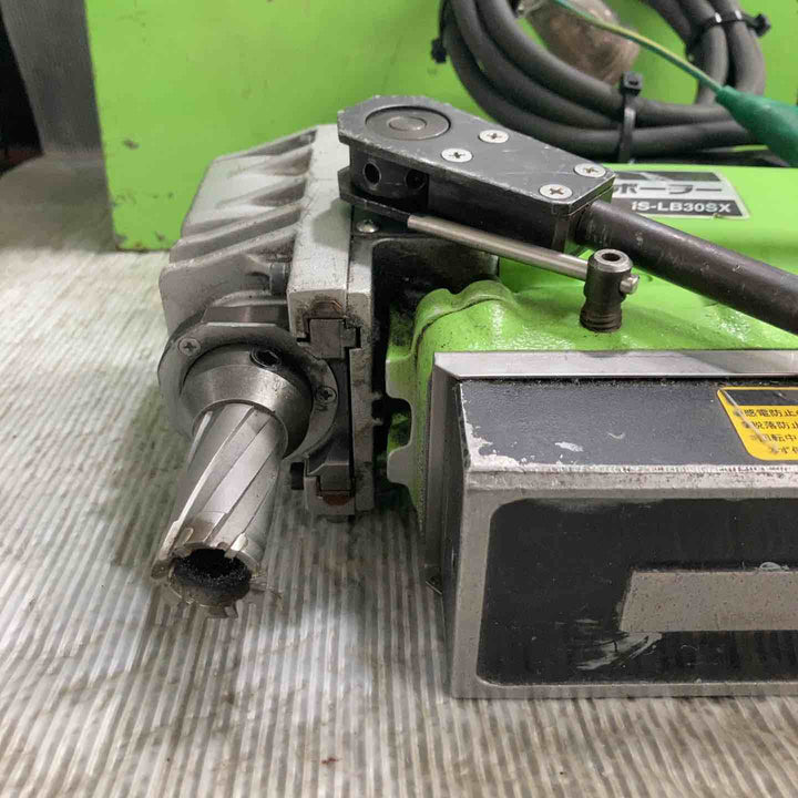 【中古】育良精機(イクラ/IKURA) 小型ハンディタイプ磁気ボール盤 ライトボーラー IS-LB30SX【草加店】