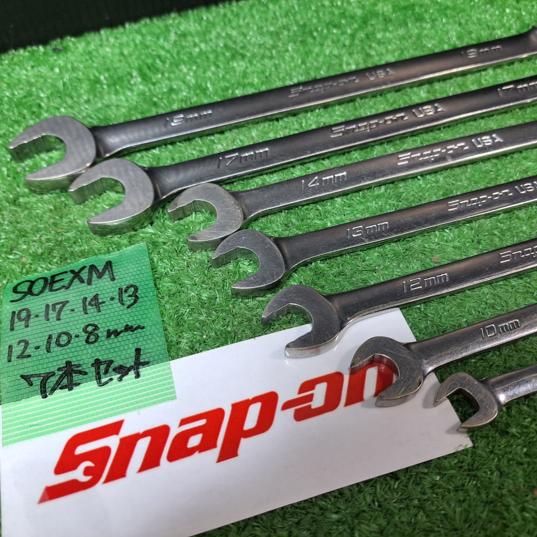 スナップオン/Snap-on フランクドライブコンビネーションレンチ 7本セット SOEXMシリーズ 8mm-19mm 【岩槻店】