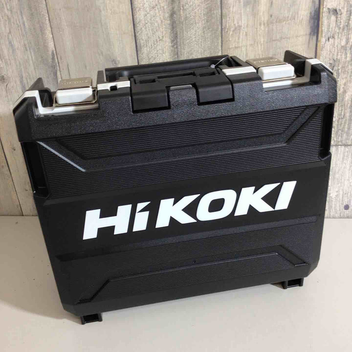 【未使用品】★純正バッテリー2個&充電器付き フルセット★ハイコーキ(HIKOKI ※旧:日立工機) コードレスインパクトドライバー WH36DD(2XHSZ)(FW) 特別限定色 フロスティホワイト 白【戸田店】