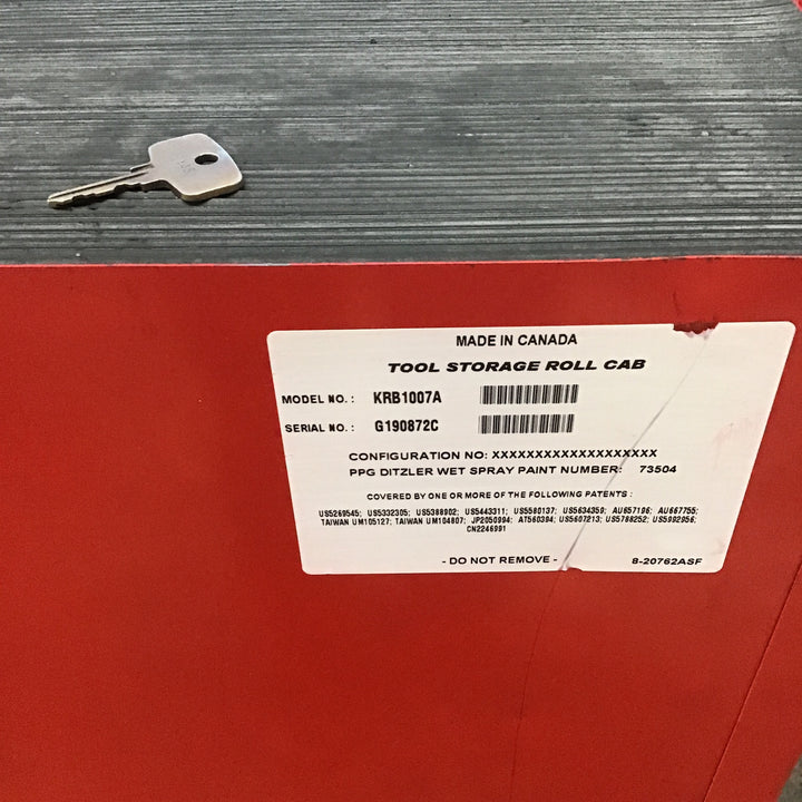 【店頭受取り限定】ブルーポイント キャビネットツール KPB1007A※使用感強めです※【桶川店】