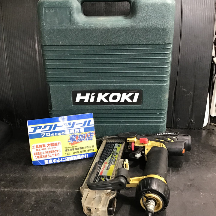 ★ハイコーキ(HIKOKI ※旧:日立工機) 高圧フィニッシュネイラ NT55HM2【草加店】