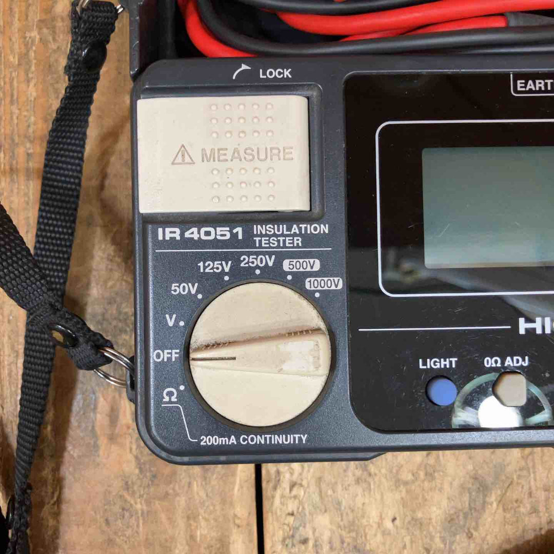 □日置電機(HIOKI) 絶縁抵抗計 IR4052-51【所沢店】