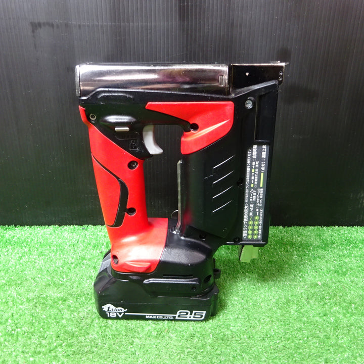 ◇マックス(MAX) コードレスタッカ TG-ZB2 本体 18V2.5Ahバッテリー1個付き【岩槻店】