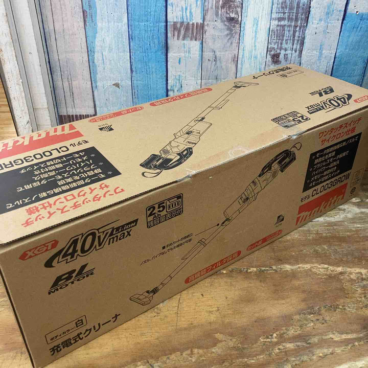 【未使用品】★マキタ(makita) コードレスクリーナー CL003GRDW フルセット 40V【柏店】