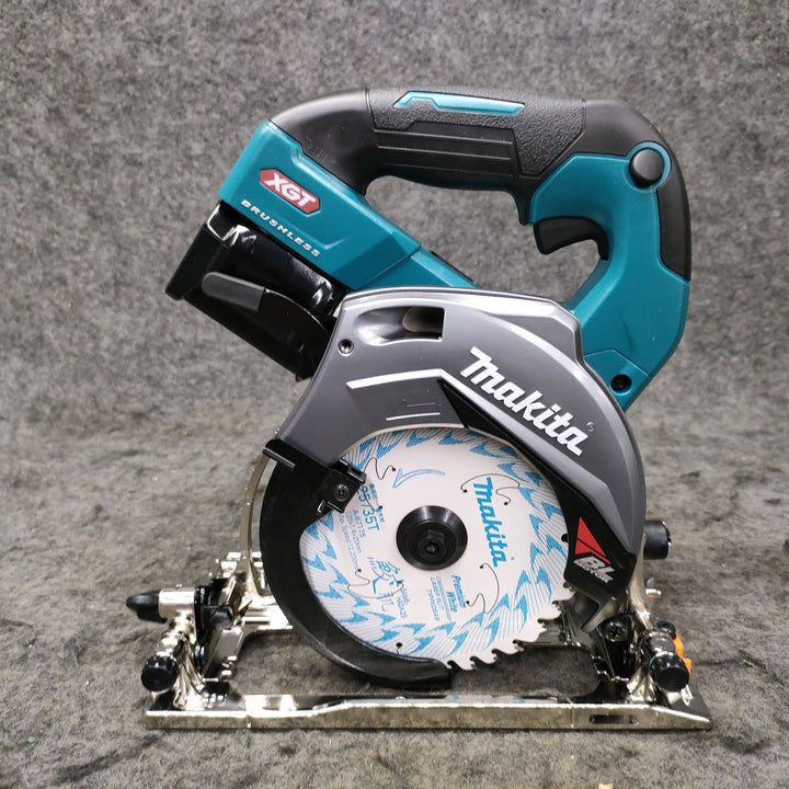 ★マキタ(makita) 40Vmax HS005GRDX 際切マルノコ 鮫肌 125mm 急速充電器+純正バッテリ2個付【岩槻店】