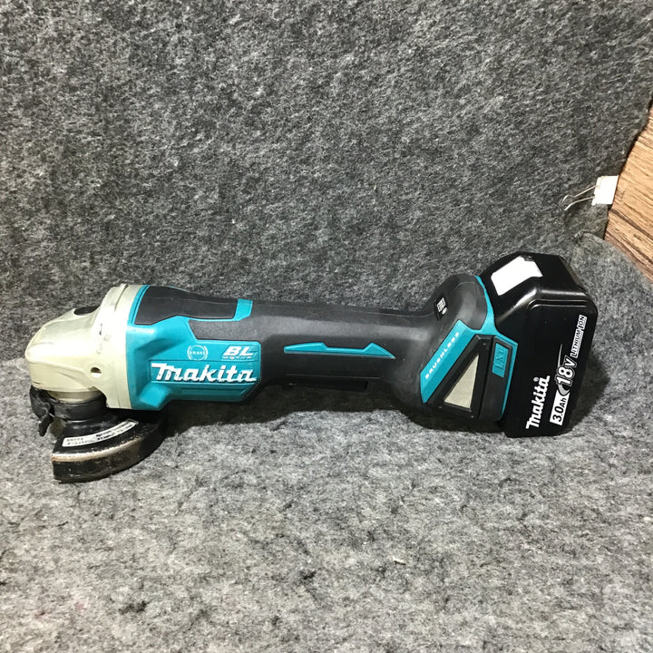 【中古品・18V 3.0Ahバッテリ付き!】マキタ(makita) 100mmコードレスディスクグラインダ GA408DZ【桶川店】