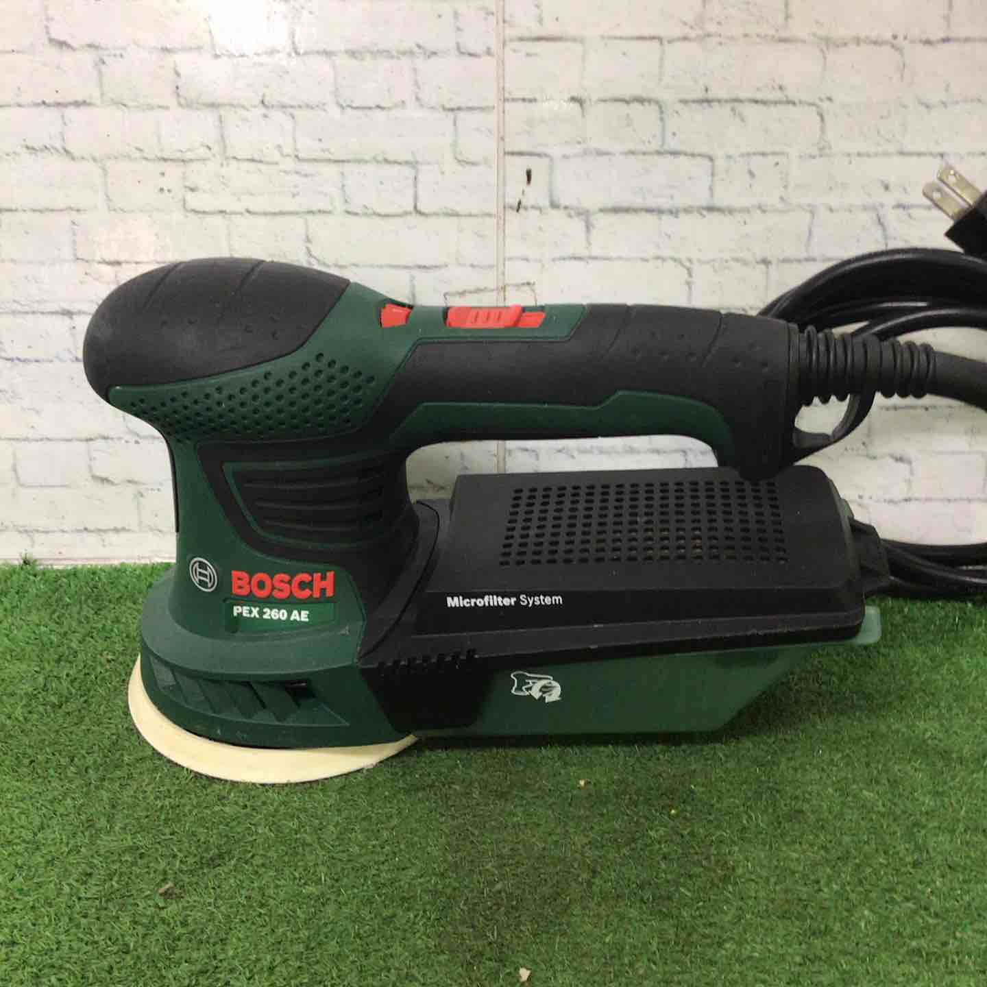 ボッシュ　PEX260AE　吸塵サンダー　中古品 ◇ボッシュ(BOSCH) 吸じんランダムアクションサンダー PEX260AE【町田